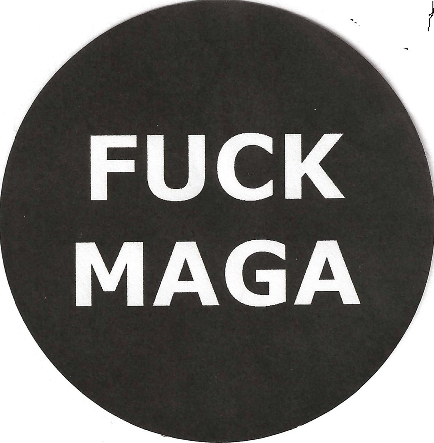 Fuck MAGA 2.25" Pin-Back Button