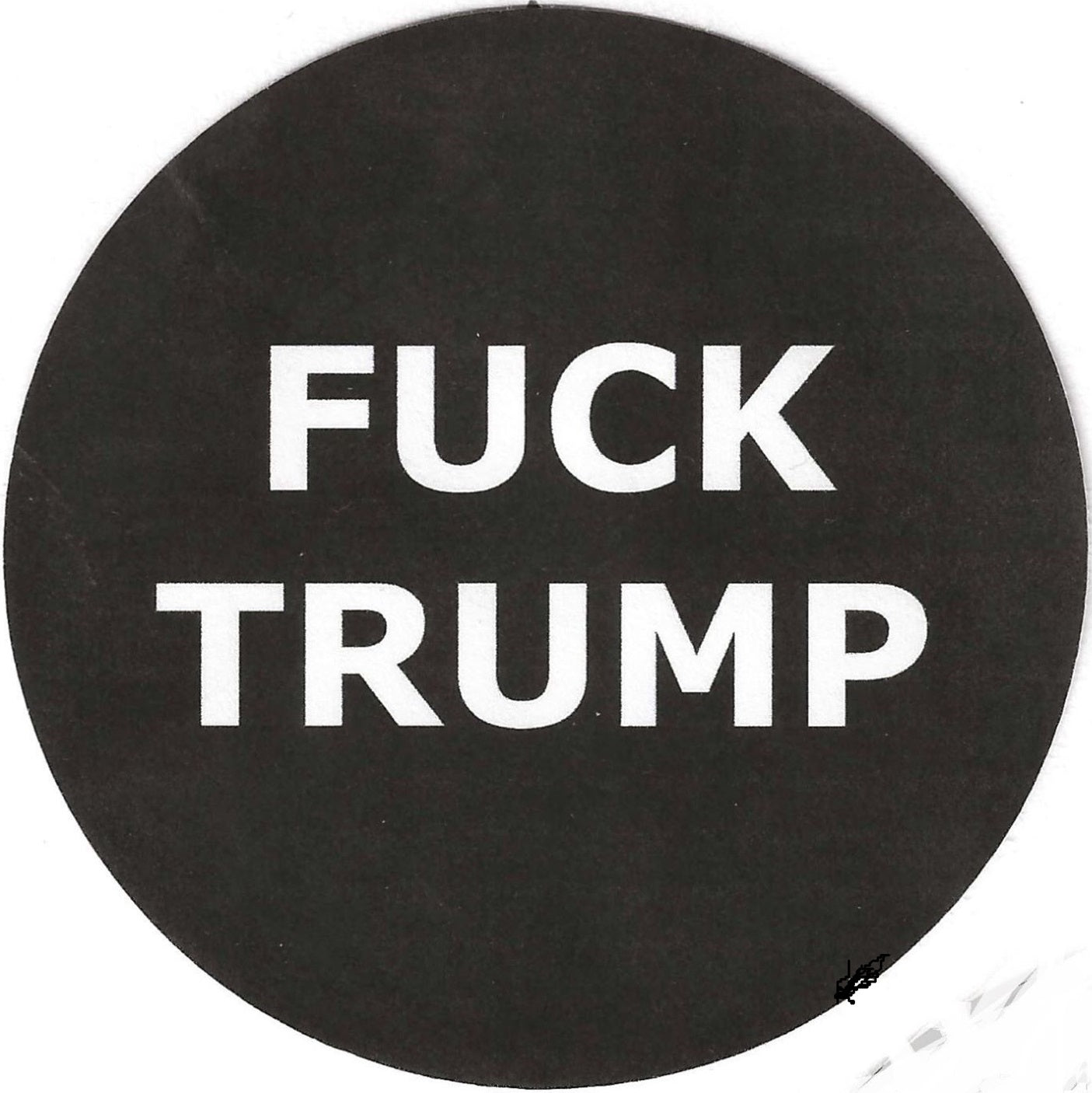 Fuck Trump 2.25" Pin-Back Button