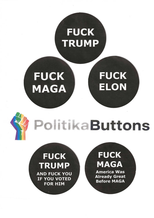 Buttons 1-5